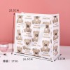 Japan and South Korea net red cute bear portable cosmetic bag large capacity cosmetic storage bag travel handbag
