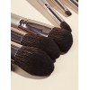 The magic boat 10 makeup brush sets, champagne, Kinsey, horse hair, eye shadow, brush, beauty tools, 10 pieces of powder.
