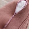 Nordic velvet striped pillow cover light luxury European hotel sofa pillow back cushion back