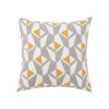 Nordic ins embroidered pillow back cushion living room sofa seat back pillow cover cotton chain embroidered waist pillow