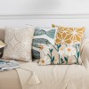 Ins cotton canvas chain embroidery pillow cover Nordic B & B living room sofa pillow cushion