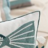 Ins cotton canvas chain embroidery pillow cover Nordic B & B living room sofa pillow cushion