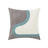 Ins cotton canvas chain embroidery pillow cover Nordic B & B living room sofa pillow cushion