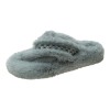 Furry slippers for women in autumn and winter in Europe and America