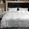 Bedding, European and American court jacquard series, three piece home textile set