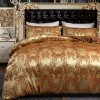 Bedding, European and American court jacquard series, three piece home textile set