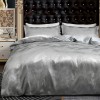 Bedding, European and American court jacquard series, three piece home textile set