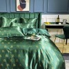 Bedding Satin little bee home textile quilt cover pillow cover three piece Quilt Set