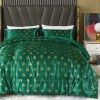 Bedding Satin little bee home textile quilt cover pillow cover three piece Quilt Set