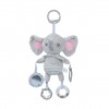 Cute cartoon animal elephant koala white rabbit baby plush toy bed trailer hanging manufacturer