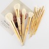 10 pieces of jade cosmetic brush set gradual color makeup tool