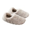 Lovers home cotton shoes, indoor confinement shoes, warm bag with plush slippers, women's winter
