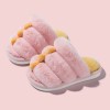 Children cotton slippers Winter parent-child drag home non-slip cotton shoes for boys and girls