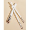 Baiyun boat 3 makeup brush sets, various functions, silver eye shadow brush, beauty makeup tool, 3 beauty brush sets.