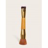 Baimeichuan single makeup brush beauty tools double headed loose powder brush bamboo handle long rod single makeup brush