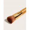 Baimeichuan single makeup brush beauty tools double headed loose powder brush bamboo handle long rod single makeup brush