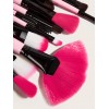 Baimeichuan 24 makeup brushes pink fan-shaped Makeup Brushes Set Beauty Tools 8 beauty brushes