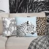 Nordic Dutch velvet digital printing pillow sofa cushion soft cloth pillow cover