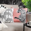 Nordic Dutch velvet digital printing pillow sofa cushion soft cloth pillow cover