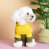 Dog clothes autumn and winter Plush warm sweaters cat two legged clothes pet clothes Teddy hooded sweaters