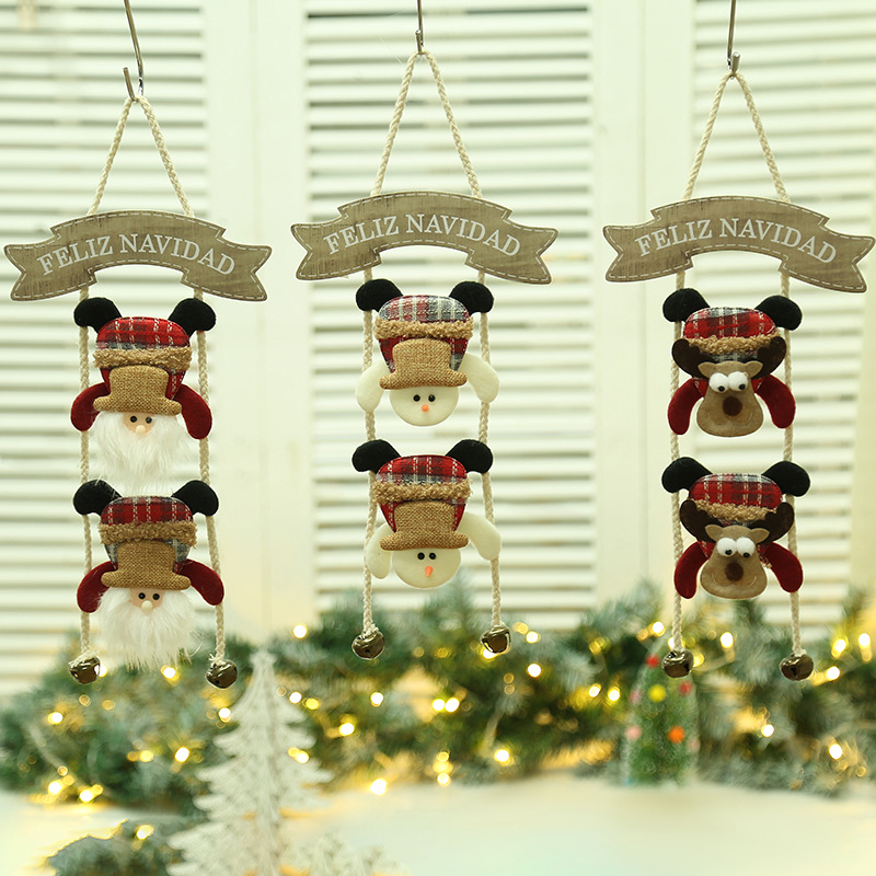 Christmas decorations faceless doll forest man pendant cartoon doll accessories Christmas tree pendant wholesale