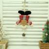 Christmas decorations Santa Claus Snowman elk bell door decoration window pendant Christmas decorations