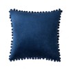 Wool ball cushion ns Nordic wool ball velvet pillow cover waist leaning against Dutch wool ball sofa pillow cover backrest
