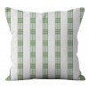 Green geometric pillowcase Nordic simple short plush pillowcase sofa living room decorative cushion cover