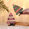 Christmas decorations Christmas tree modeling English letters desktop decorations party party decorations