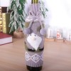 Christmas Day knitting garden goblin bottle set creative Christmas table decoration props