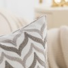 Nordic embroidered cotton canvas chain embroidered ins pillow cushion cover model room car sofa chair pillow