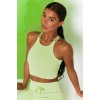 Lace up sports bra high waist seamless Fitness Yoga suit European and American Yoga long sleeve suit women 