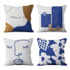 2021 Nordic style holding pillowcase geometric abstract home pillowcase customers decorate pillowcases through bedrooms
