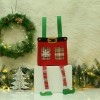 Christmas Candy Bag Christmas decorations holiday party supplies long leg Santa Gift Bag
