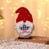 Christmas decorations DIY wooden luminous ornaments American Independence Day Halloween Easter Decoration
