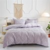 Cationic flower cut fat quilt three piece home textile quilt winter quilt bedding quilt core
