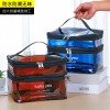 Net red cosmetic bag women's double-layer large capacity portable washing bag box waterproof cosmetic travel storage bag