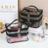 Net red cosmetic bag women's double-layer large capacity portable washing bag box waterproof cosmetic travel storage bag