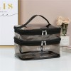 Net red cosmetic bag women's double-layer large capacity portable washing bag box waterproof cosmetic travel storage bag