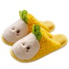 Cotton slippers women's home autumn and winter indoor warmth home cute thick-soled couple plush slippers home winter