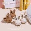 Children's cotton slippers Cartoon home boys and girls soft-soled baby hair slippers