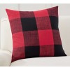 Pillow light luxury Plaid yarn dyed stitching Teddy cashmere pillow cover lamb cashmere pillow cover imitation wool pillow cushion
