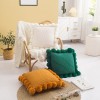 Nordic ins wool ball pillow cushion home sofa bedside pillow model decoration room pillow cover