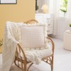Nordic ins wool ball pillow cushion home sofa bedside pillow model decoration room pillow cover