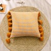 Nordic Bohemian ins woven pillow cushion tassel Mingsu sofa pillow case