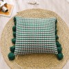 Nordic Bohemian ins woven pillow cushion tassel Mingsu sofa pillow case