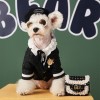 Dog clothes autumn and winter Teddy Chenery Bomei college small and medium-sized dog pet small fragrance suit coat
