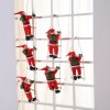 Christmas pendant Decoration ladder Santa Claus Window Decoration Santa Claus ladder