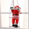 Christmas pendant Decoration ladder Santa Claus Window Decoration Santa Claus ladder