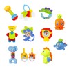 Baby Rattles Newborn Children's Puzzle Rattles Bee Rattles Baby Bed Hanging Teether Rattles 0-1 Years Old
